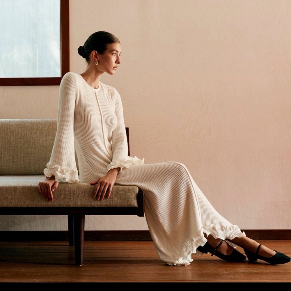 Commense Elegant White Maxi Dress